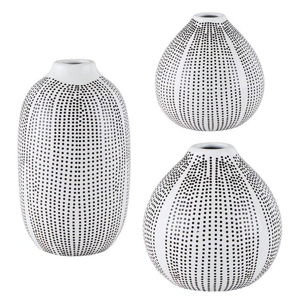 Dotted Pattern Bud Vase - Medium/NWT - Picture 3 of 6